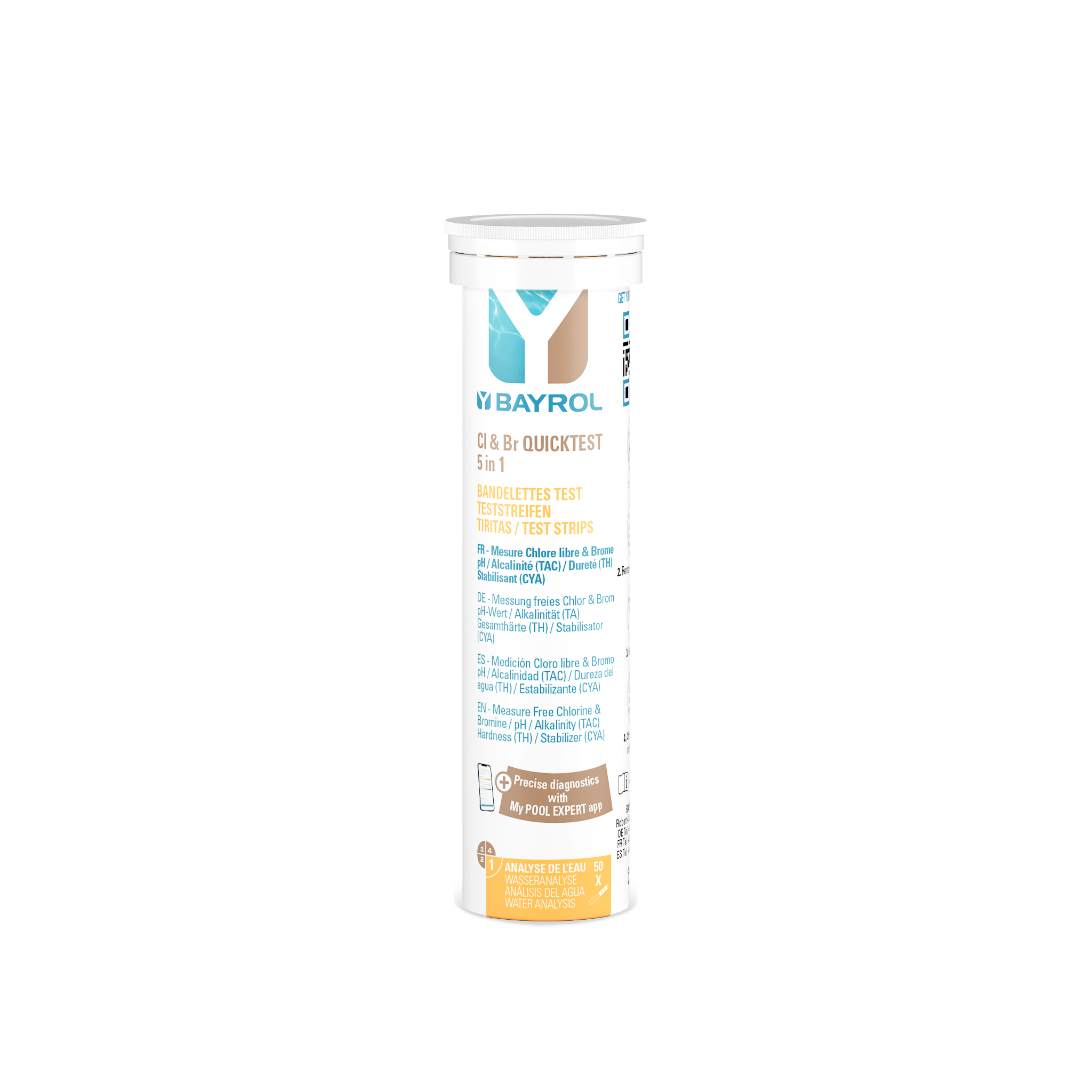 Quicktest pH/freies Chlor/TAC/Algizid