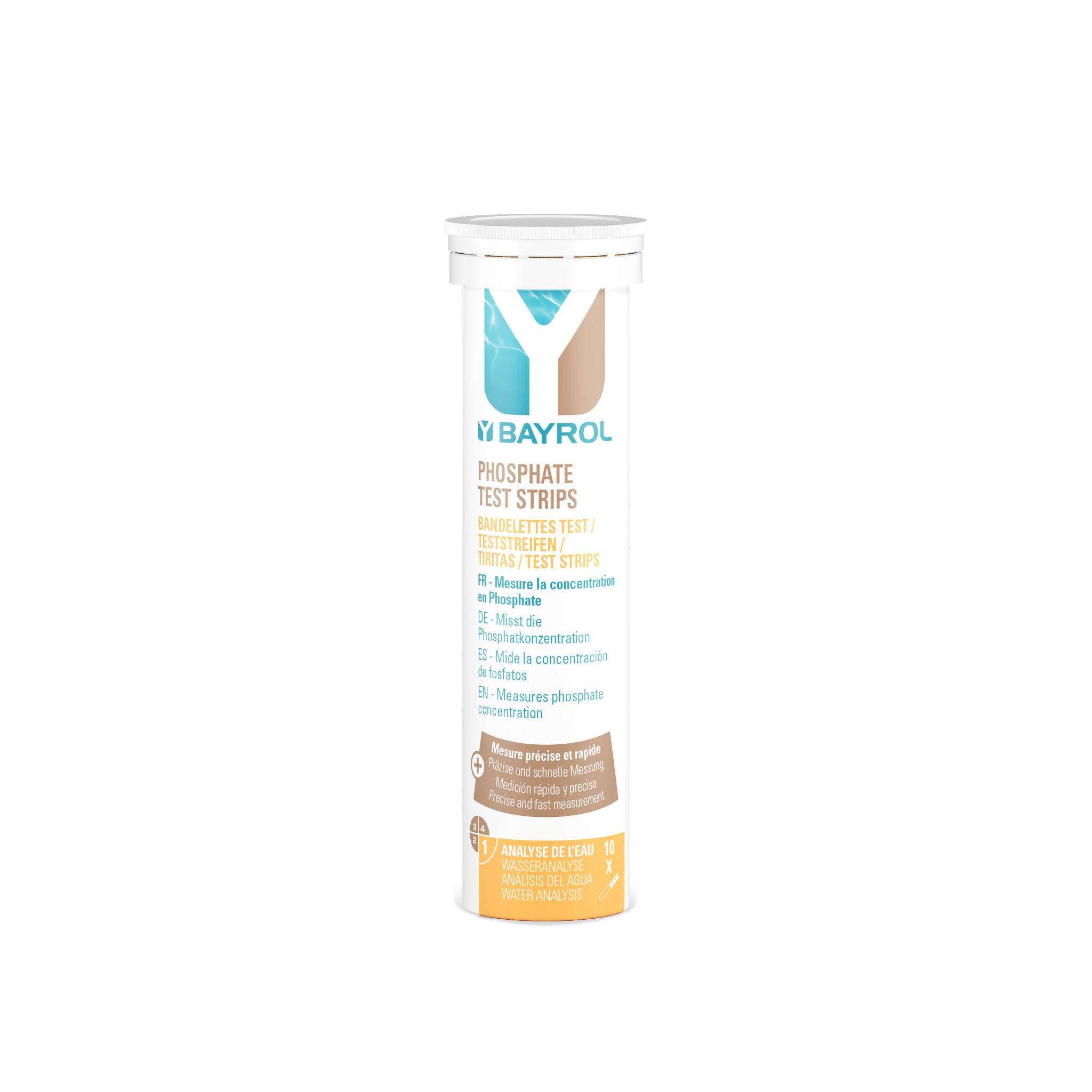 Bayrol Phosphat Test-Kit (10 Testsstreifen)