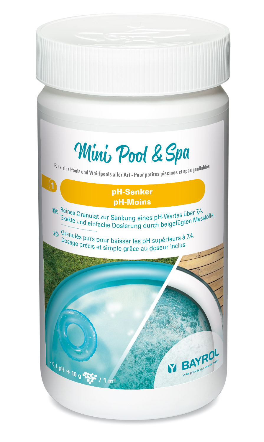 Mini Pool &amp; Spa pH-Senker 1,5kg 