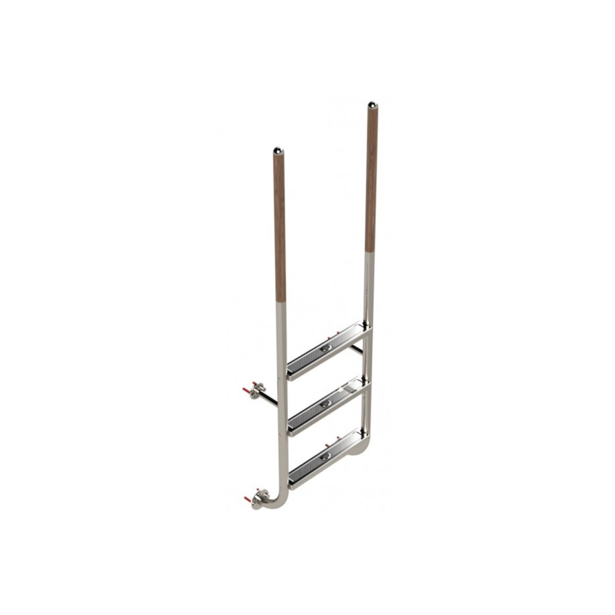 Leiter Roma 5-stufig mit Griffstange