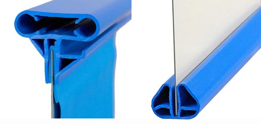 Profilpaket blau f&#252;r Achtformbecken 7.25 x 4.60 m