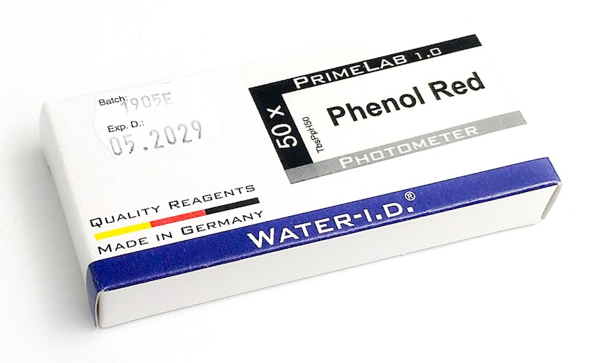 Phenolred tablettes p. PCCheckit, paq. &#224; 50 tabl.