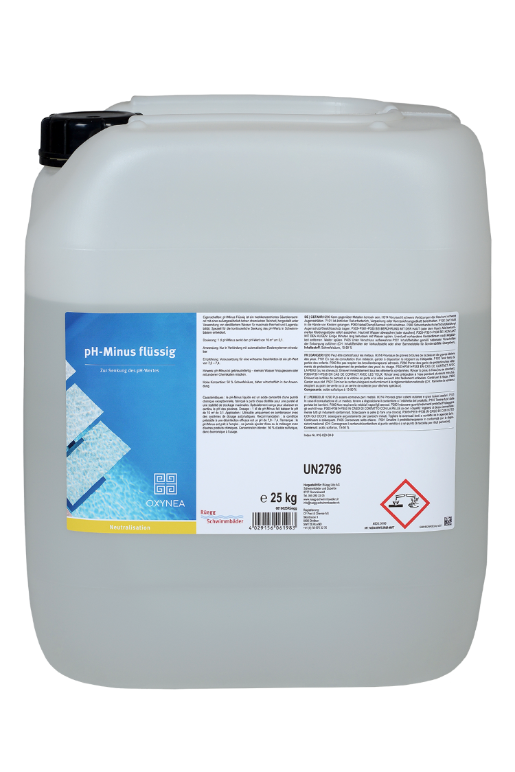 R&#252;egg pH-Minus fl&#252;ssig 25 kg (Schwefels&#228;ure 50%)